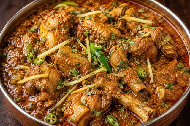 Pakistani Menu