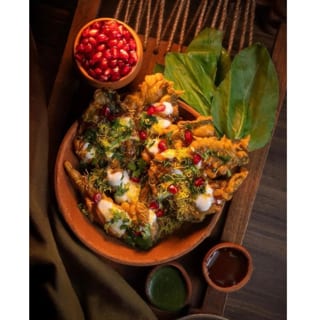Palak Crunch Chaat