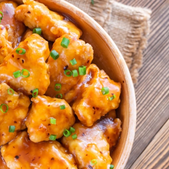 Zing Orange Chicken.
