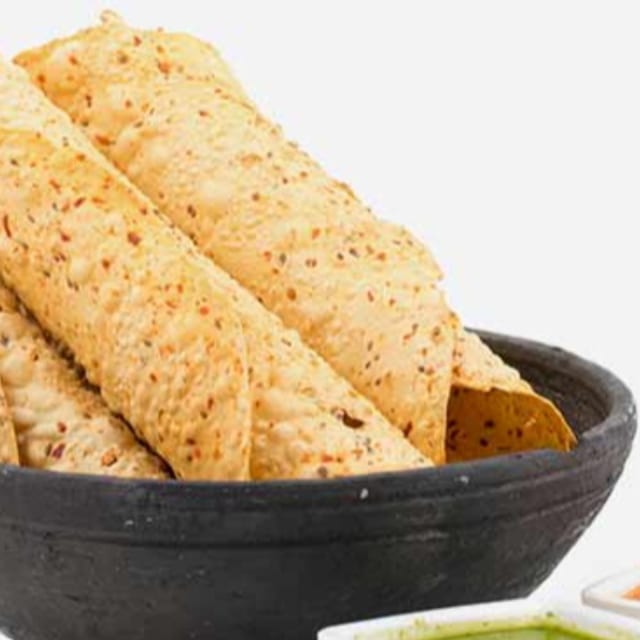 Crispy Papad.