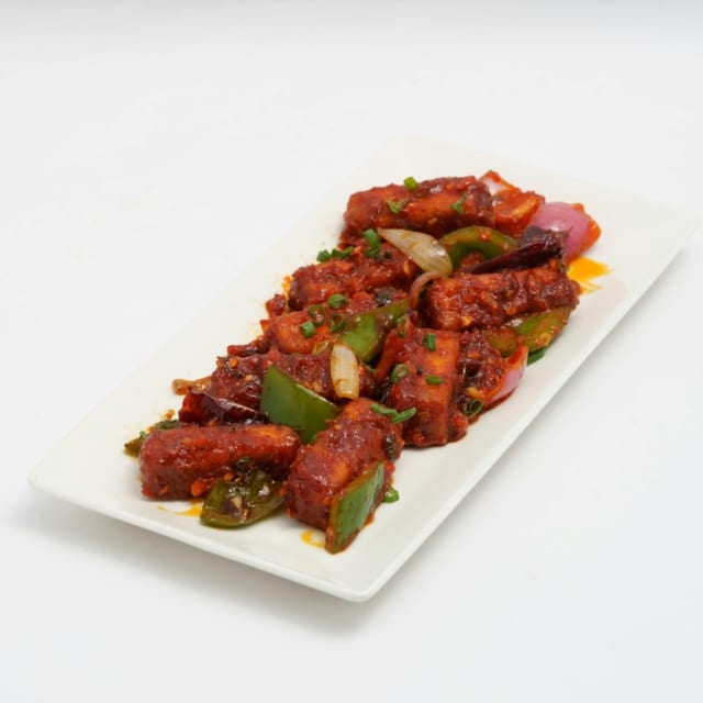 Chili Paneer.