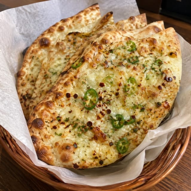 Chili Cheese Naan.
