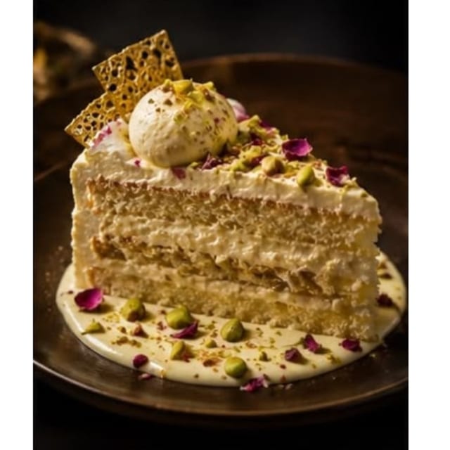 Rasmalai Latin Cake.