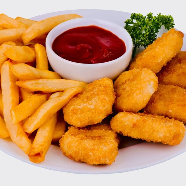 Chicken Nuggets & Fries.