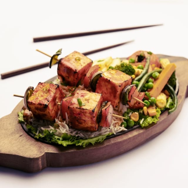 Tandoori Paneer Tikka.