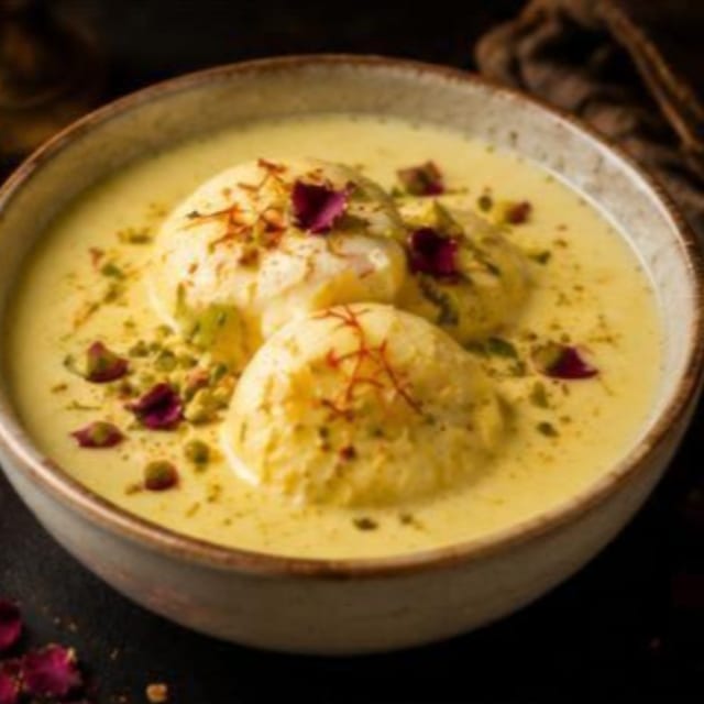 Kesar Rasmalai.