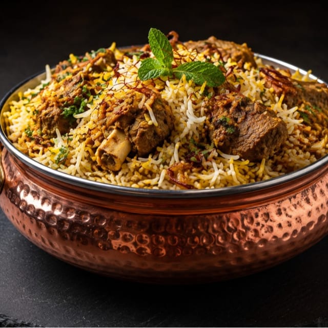 Lamb Biryani.
