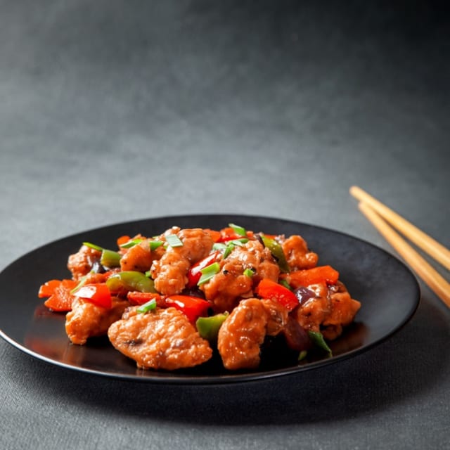 Chicken Manchurian.