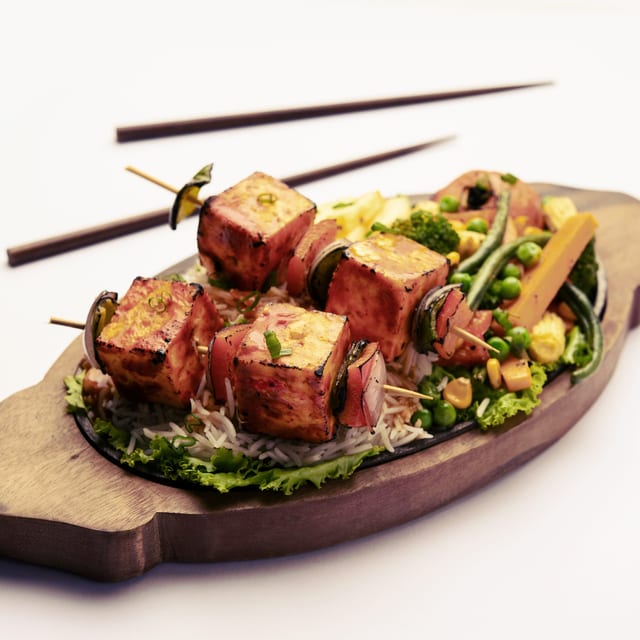 Tandoori Paneer Tikka.