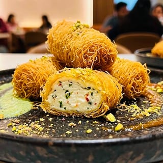 Dahi Kabab Kunafa