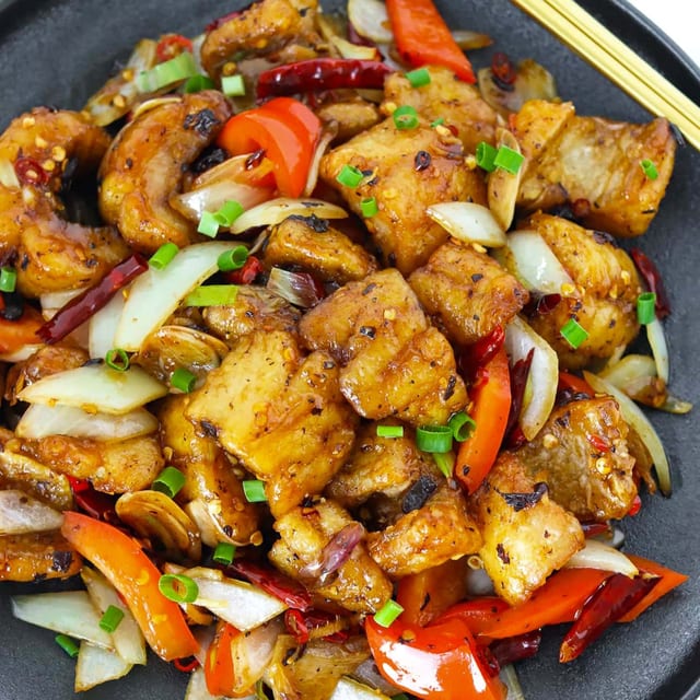 Wok-Tossed Fish.