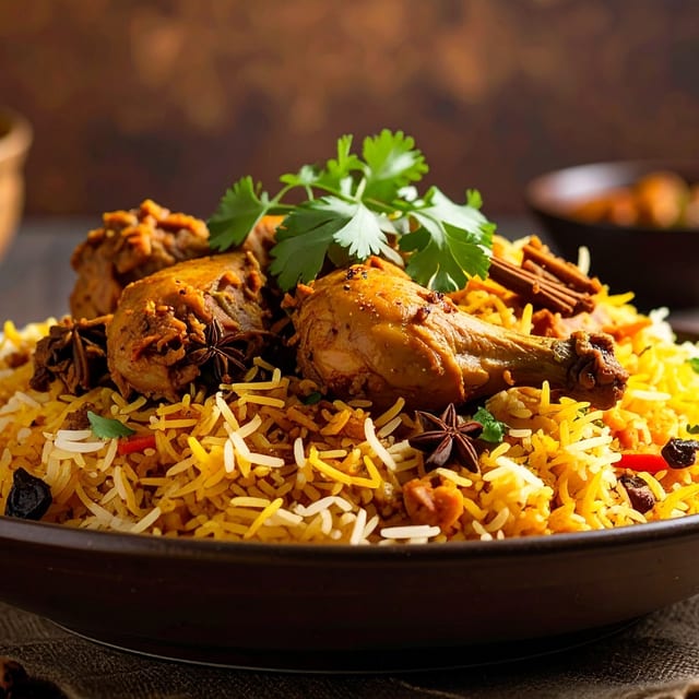 Chicken Biryani.