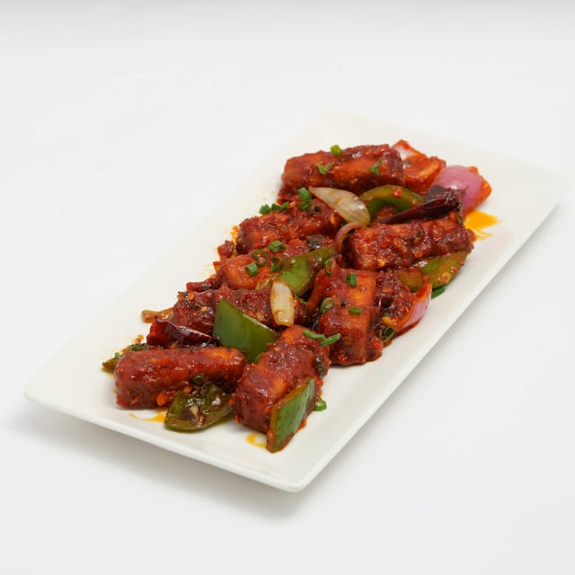Chili Paneer.