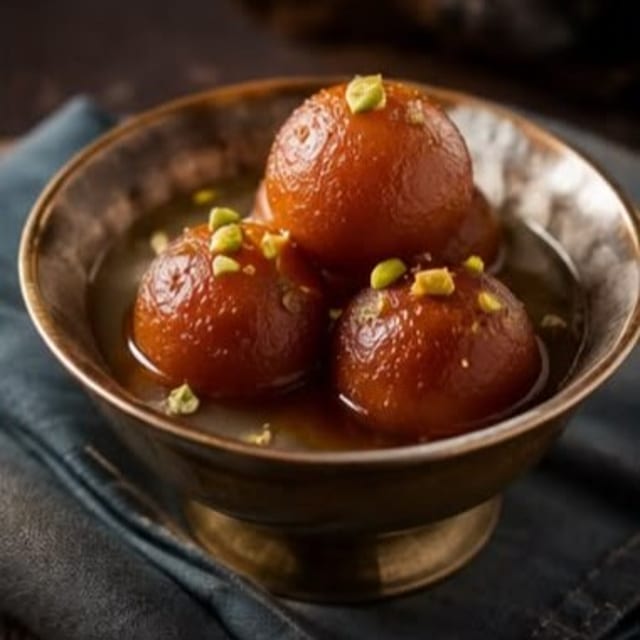 Gulab Jamun.