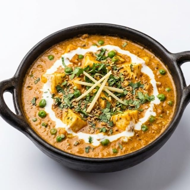 Malai Matar Paneer.