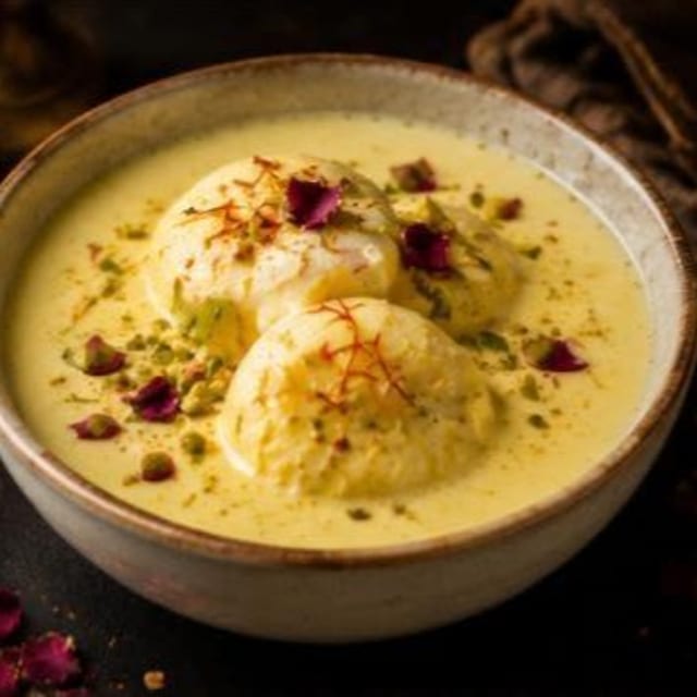 Kesar Rasmalai.