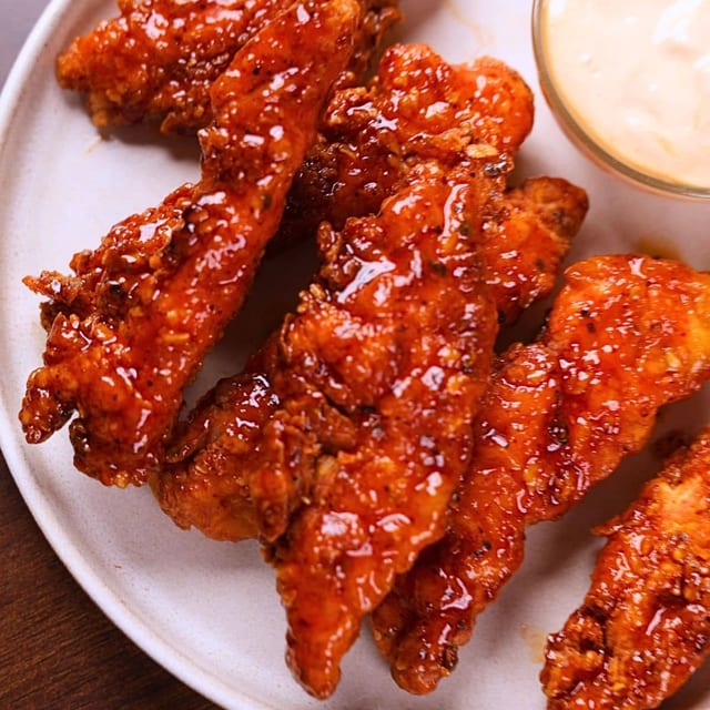 Golden Honey Tenders.