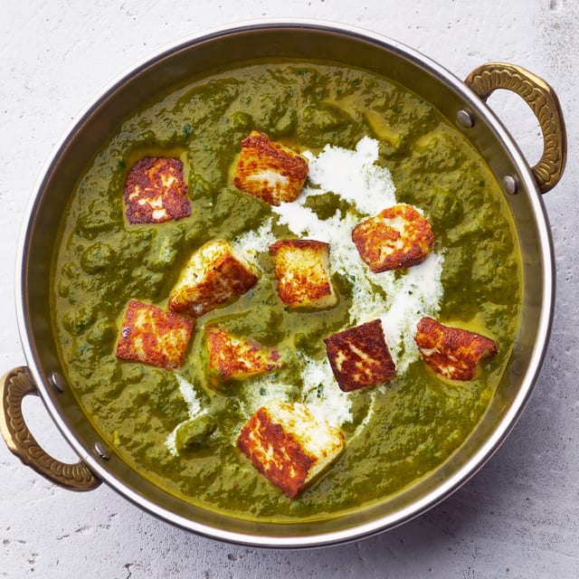 Saag Paneer.