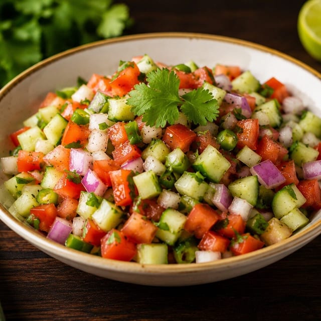 Kachumber Salad.