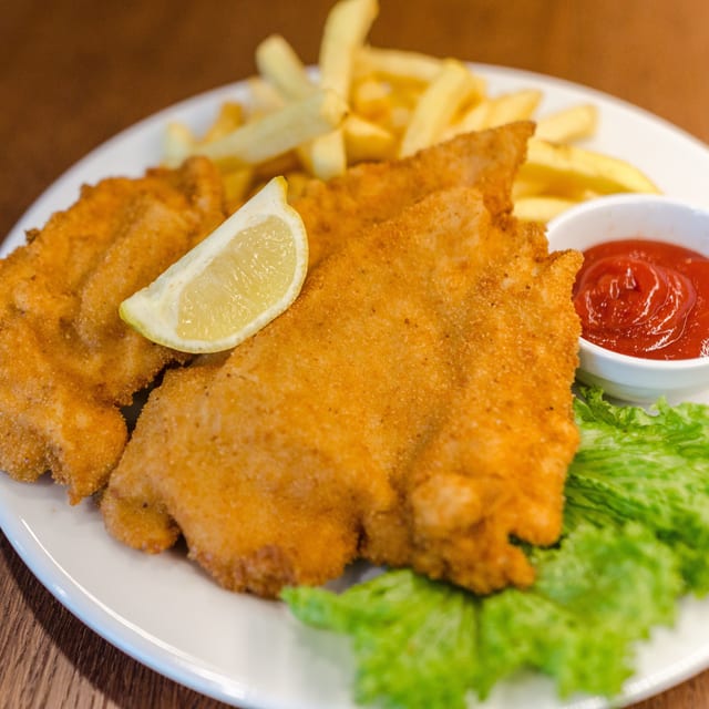 Traditional Fish & Chips.